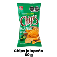 Chips jalapeños 60 g