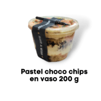 Pastelito en vaso choco chips 200 g