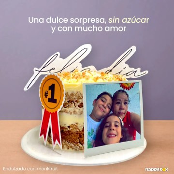 Pastel para abuelos personalizado