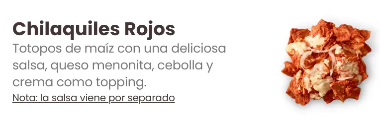Chilaquiles Rojos