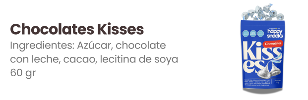 Chocolates Kisses