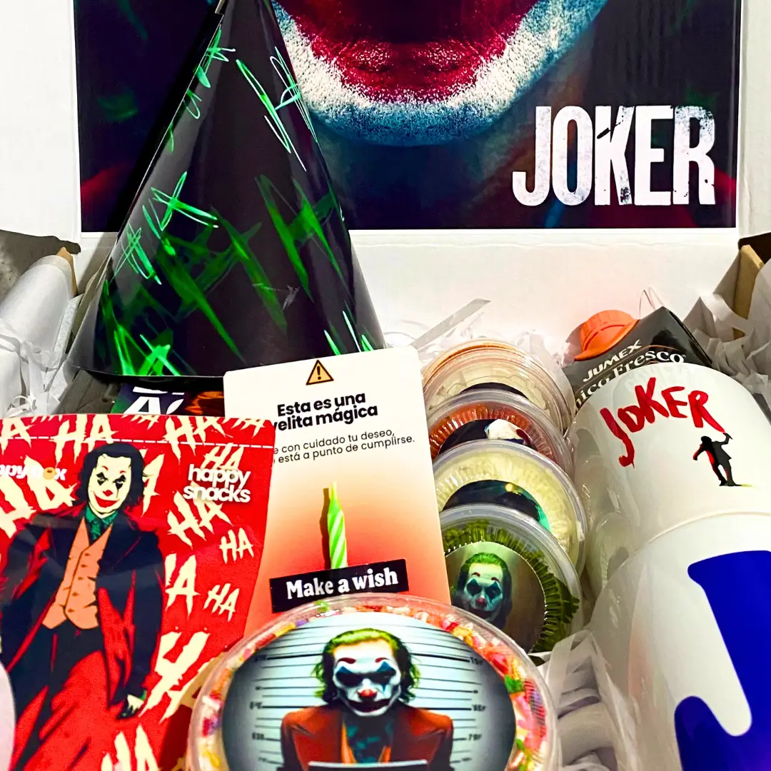 Desayuno sorpresa tematico Joker