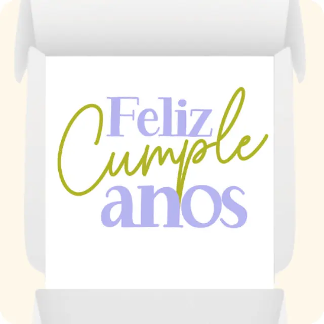 Feliz cumple años