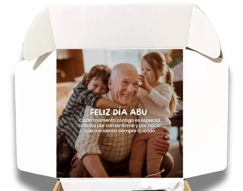 Feliz día, abu. Cada momento contigo es especial. Gracias por consentirme y por hacer que me sienta siempre querido