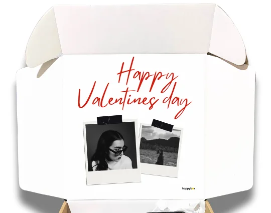 Happy Valentines day con hasta dos fotos