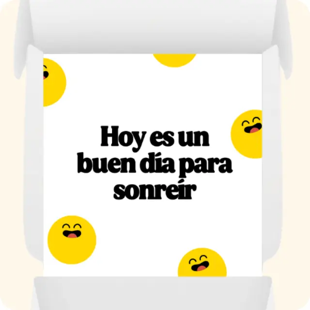 Hoy es un buen día para sonreír