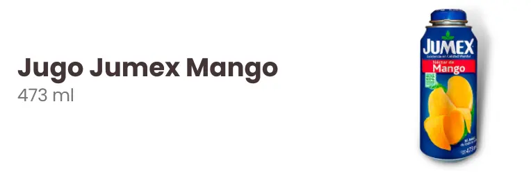 Jugo Jumex Mango