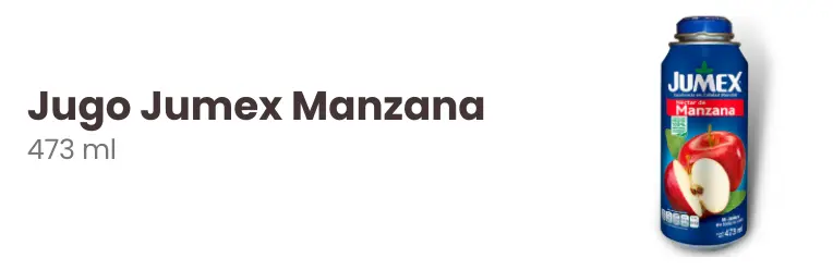Jugo Jumex Manzana