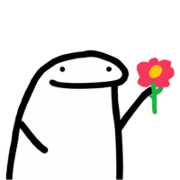 Monito con una flor