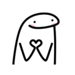 Monito corazon con brazos