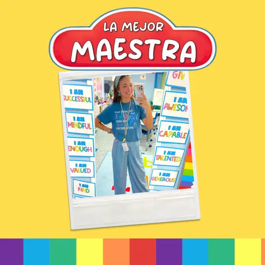 Portada la mejor maestra con foto chica