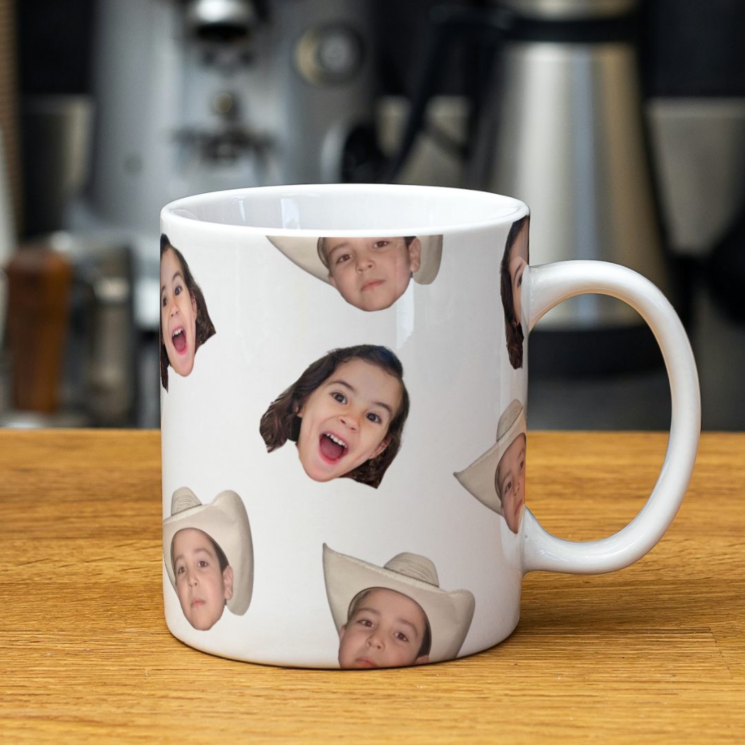 Taza con caras