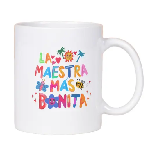 Taza la maestra más bonita