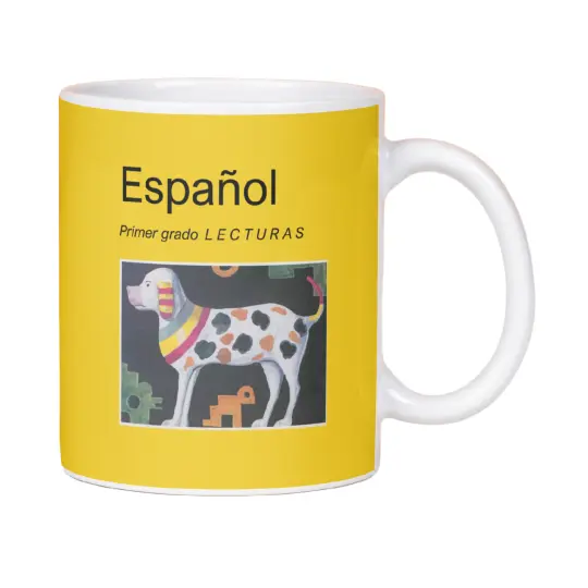 Taza libro de español