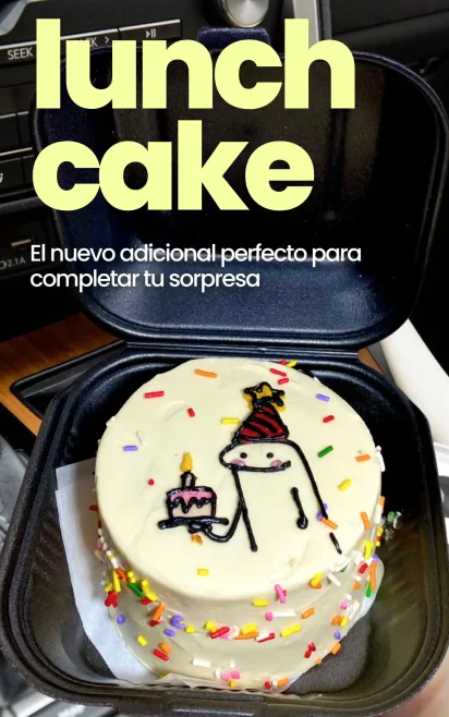 Anuncio lunch cake