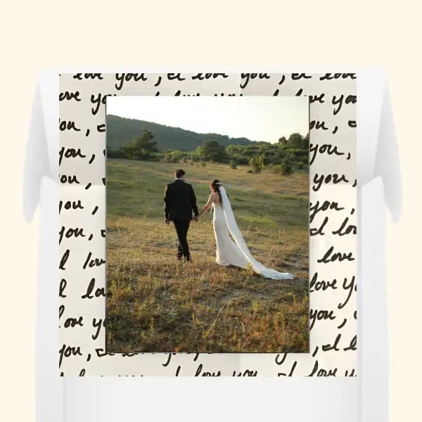 i love you, con foto