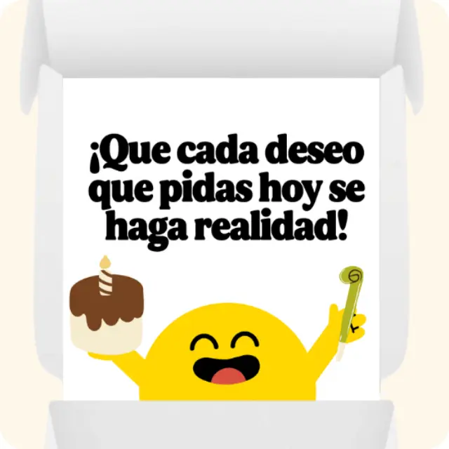 ¡Que cada deseo que pidas hoy se haga realidad!